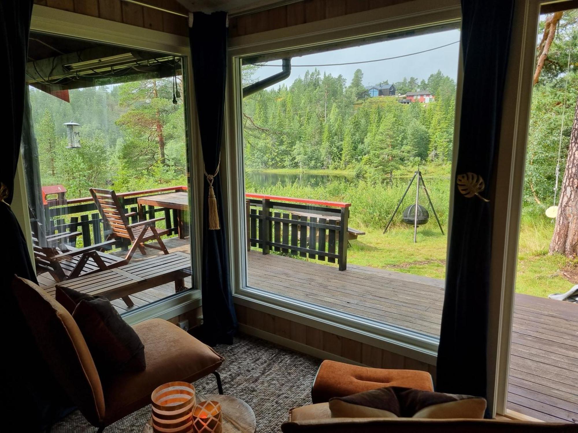 Ro I Sjelen. Hytte Til Leie Pa Skrim. Kongsberg Екстер'єр фото